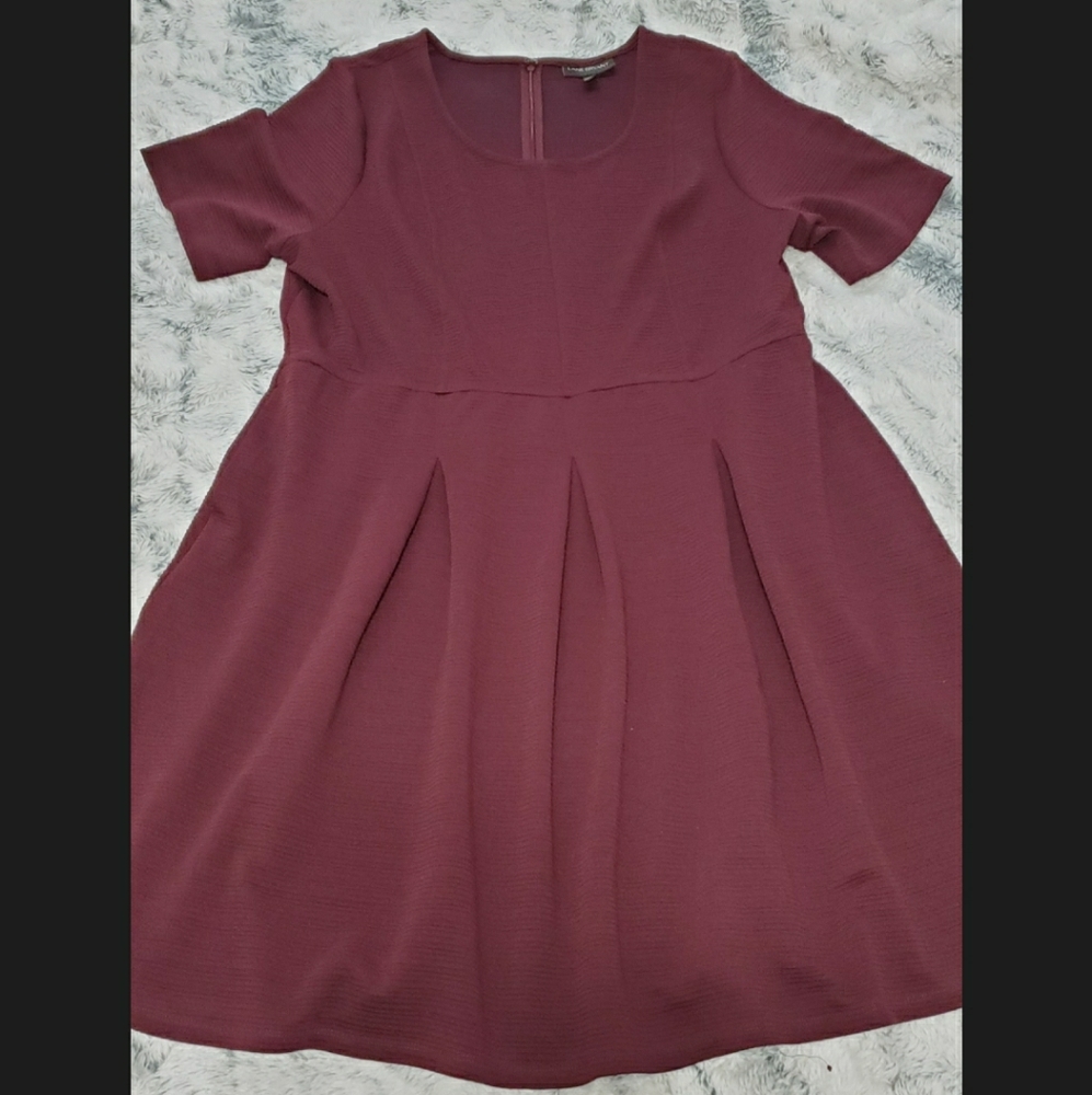 Wine dress